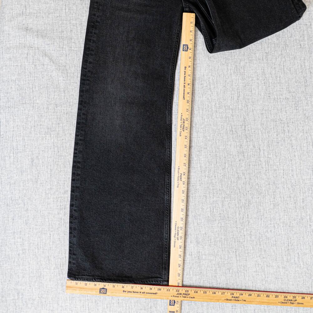 Citizens of Humanity Nora Trouser Leg Jeans Size 27 Black Cat eye - Picture 7 of 12